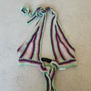 White Fox Good Days Crochet Crop